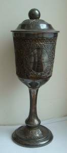 Кубок большой - скань/филигрань - 35 см