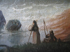 Старинная картина.