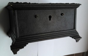 Шкатулка "Кот и Повар"...Куса...ориент. 1910г