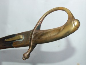 Тесак обр 1817г., Златоуст, с ножнами
