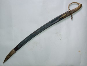 Тесак обр 1817г., Златоуст, с ножнами