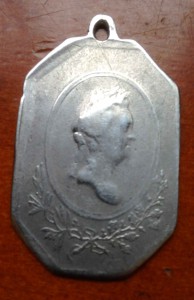 Медаль 18 века Мир со Швецией 1790г.
