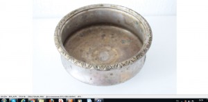 Полоскательная чаша (капельник),  "И. Ф. Капырзинъ въ Тулѣ".