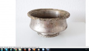 Полоскательная чаша (капельник),  "И. Ф. Капырзинъ въ Тулѣ".