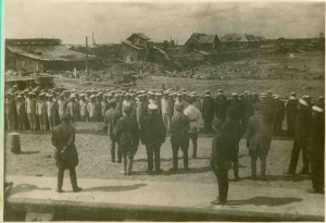 Сталин,Киров,Ворошилов в Мурманском погранотряде. 1933 г.