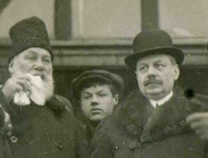 Франц.посол и Флоринский в группе советских дипломатов. 1930