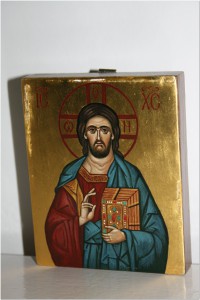 Икона Господь Вседержитель (в киоте)
