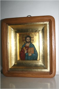 Икона Господь Вседержитель (в киоте)