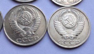 25 монет по 50коп (1961г-1991г-Л,М)