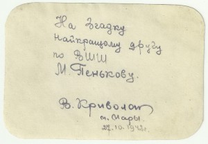 Курсант  ВШШ. Панама. Петлицы.