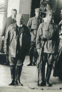 Почётный караул у гроба Карла Рутенберга.Москва,1927 г.