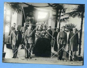 Почётный караул у гроба Карла Рутенберга.Москва,1927 г.