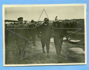 Встреча в Москве лётчиков - участников перелёта Москва-Пекин