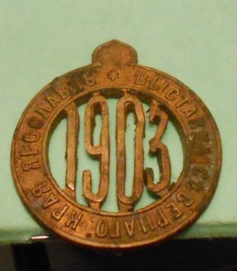 жетон 1903 Ярославль