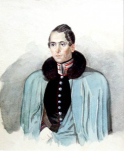 портрет Офицера (сургучовая печать!)