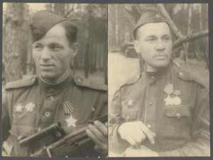 Снайперы Левин и Зорин.