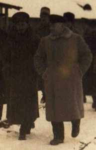 Главком И.И.ВАЦЕТИС со штабом. Двинская крепость.1919 год.