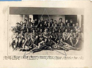 Группа командиров и комиссаров 25 СД,взявшей г.Уфу.1919 г.