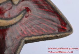 Кокарда на буденовку 4см х 4 см