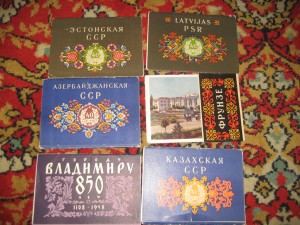 Комплекты с городами , памятники архитектуры