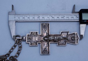 Иерейский наперстный наградной крест 84 пробы ОЧЕНЬ КРАСИВЫЙ