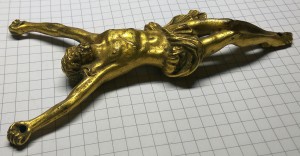Бронзовая фигурка спасителя