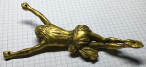Бронзовая фигурка спасителя