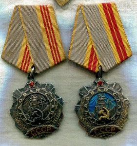Трудовая Слава 2 и 3 ст.с доком.на Карася.. маленькие номера