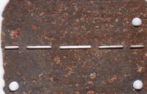 Личный жетон Восточного Добровольца (квадрат)