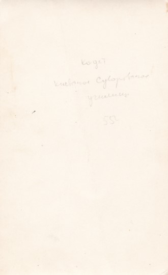 Суворовец (Кв.СВУ) с матерью.