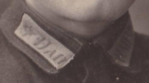 Боец авиачастей. Шифровка в петлицах,спецзнак.