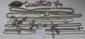 Изделия серебра,301 гр.