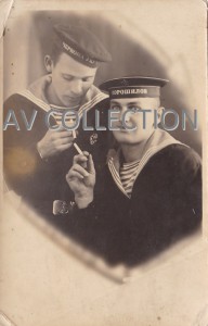 Морячки РККФ. "Червона Украина" и "Ворошилов". 1940 год.