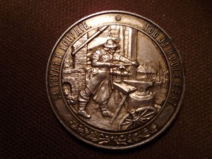 Медаль. За труд и усердие. 1901 год. Серебро. RRR