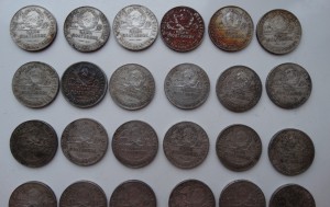 30 полтинников,серебро,Советы,продажа
