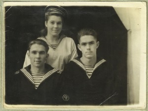 Моряк с Нашивкой " Водолаз ", 2 фото.