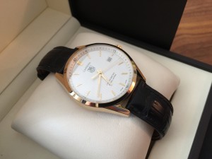 Золотые TAG HEUER CARRERA AUTOMATIC CHRONOMETER GOLD 40MM WV