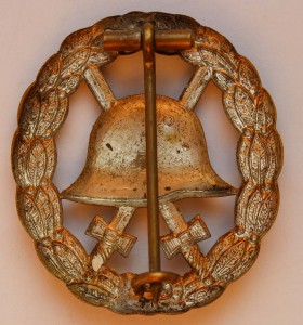 Ранени в серебре,прорезное,ПМВ