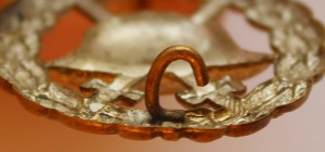 Ранени в серебре,прорезное,ПМВ