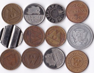 Жетоны (метро,казино, и т д)