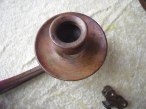 Подсвечник бра. Бронза