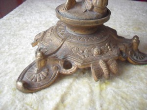 Светильник Кузнец. Бронза.