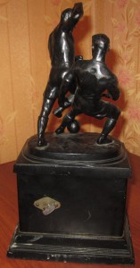 Часы Футбол Касли 1961 г. Чугун.