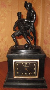 Часы Футбол Касли 1961 г. Чугун.