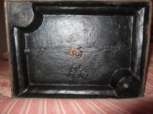 Часы Футбол Касли 1961 г. Чугун.