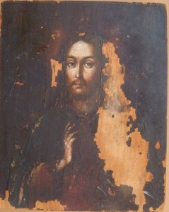Икона, серебро 1848 г.