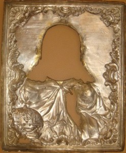 Икона, серебро 1848 г.