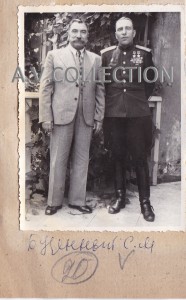 Дважды ГСС ген.полк.КАТУКОВ и С.М.БУДЁННЫЙ.