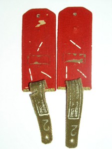 Погоны шестиугольные капитана