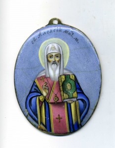 Финифть ,Митрополит Алексий.